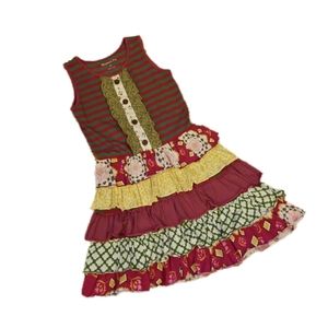 Mustard Pie Tunic Top Dress Girls Size 7